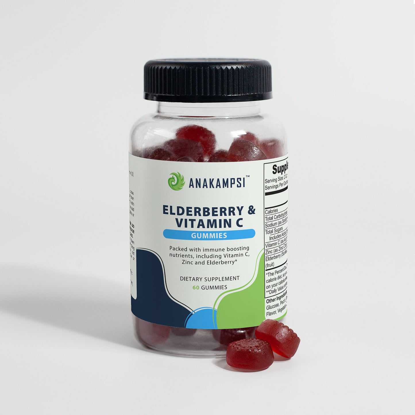Elderberry & Vitamin C Gummies