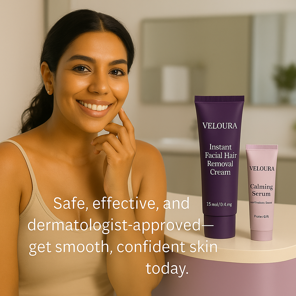 Veloura Facial Hair Removal Cream