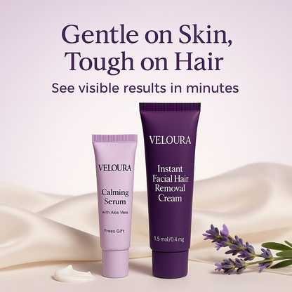 Veloura Facial Hair Removal Cream