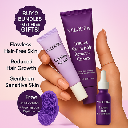 Veloura Facial Hair Removal Cream