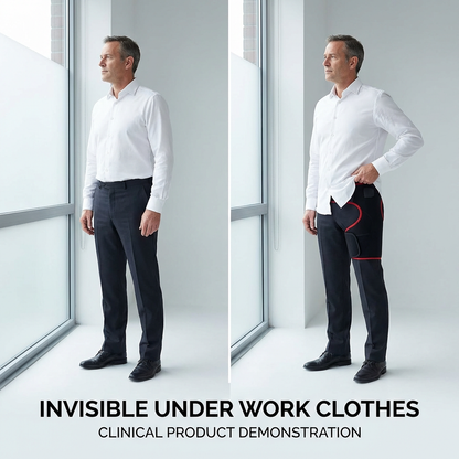 FlexGuard™ — Invisible under work clothes. Nobody knows. Your nerve does.