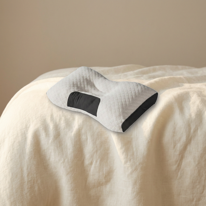 NeckAxis — Linen detail