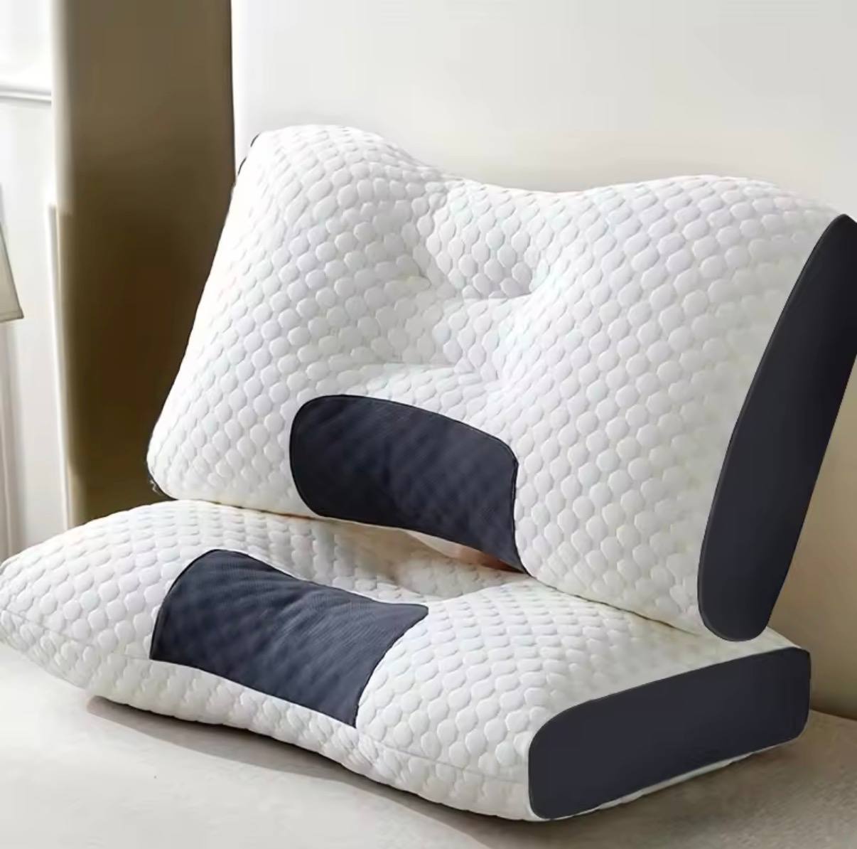 AlignRest™ — two pillows bedroom lifestyle