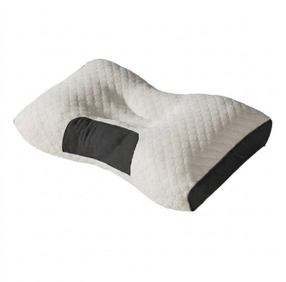 AlignRest™ Dual-Contour Cervical Pillow — butterfly contour shape